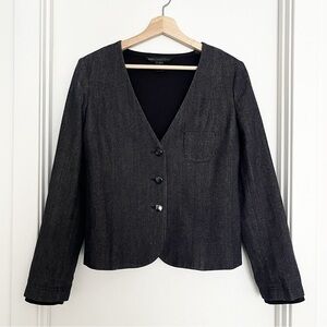 Marc By Marc Jacobs Charcoal Blazer S